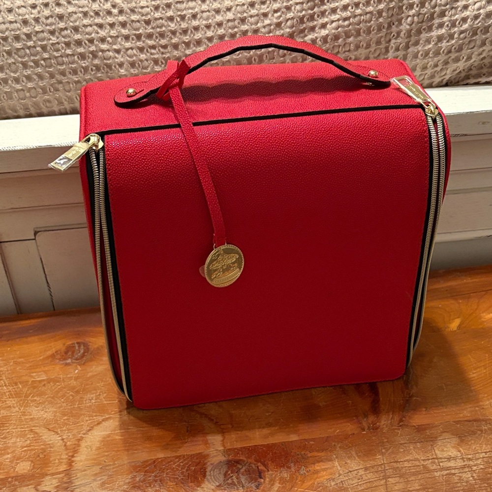 Estee Lauder Red Cosmetic Case